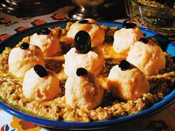 Bacalao en albóndigas