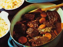 Cuello de vaca estofado