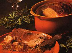 Babilla de cerdo en gelatina