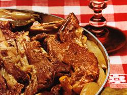 Chuletas de cordero a la Navarra