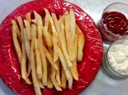 Papas fritas crocantes